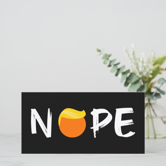 Anti-Trump - Nee-editie II (Staand voorkant)