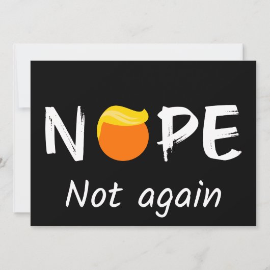 Anti-Trump - Nee, niet weer Halloween Edition I (Voorkant)