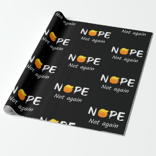 Anti-Trump - Nee, niet weer Halloween Edition II Cadeaupapier
