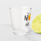 Anti-Trump - Nee, niet weer Halloween Edition II Shot Glas (Links)