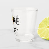 Anti-Trump - Nee, niet weer Halloween Edition II Shot Glas (Rechts)