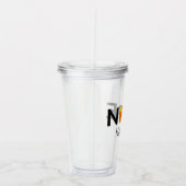 Anti-Trump - Nee, niet weer I Acryl Drinkbeker (Rechts)