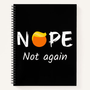 Anti-Trump - Nee, niet weer II Notitieboek