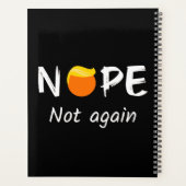 Anti-Trump - Nee, niet weer II Planner (Achterkant)