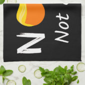 Anti-Trump - Nee, niet weer II Theedoek (Gevouwen)