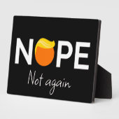 Anti-Trump - Nee, niet weer ik Fotoplaat (Zijkant)