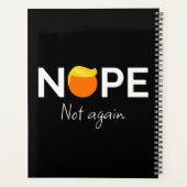 Anti-Trump - Nee, niet weer ik Planner (Achterkant)