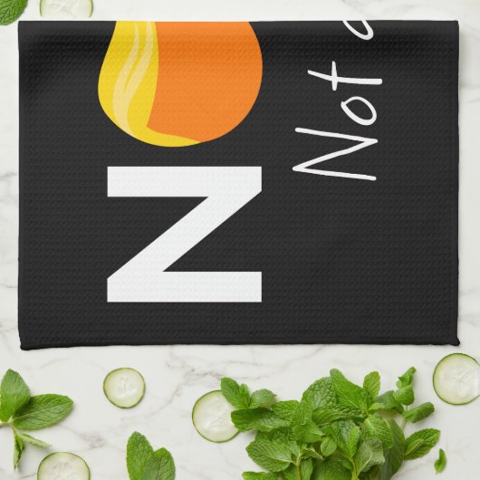 Anti-Trump - Nee, niet weer ik Theedoek (Gevouwen)