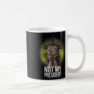 Anti Trump niet mijn President Teeshirt Weerstaan Koffiemok