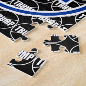 Anti Trump No Trump Custom Legpuzzel (Zijkant)