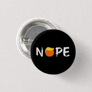 Anti-Trump - Nope Editie II Ronde Button 3,2 Cm