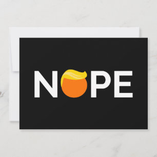 Anti-Trump - Nope Editie Kaart