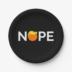 Anti-Trump - Nope Editie Papieren Bordje