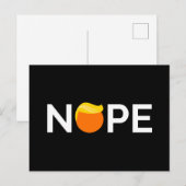 Anti-Trump - Nope Edition Briefkaart (Voorkant / Achterkant)