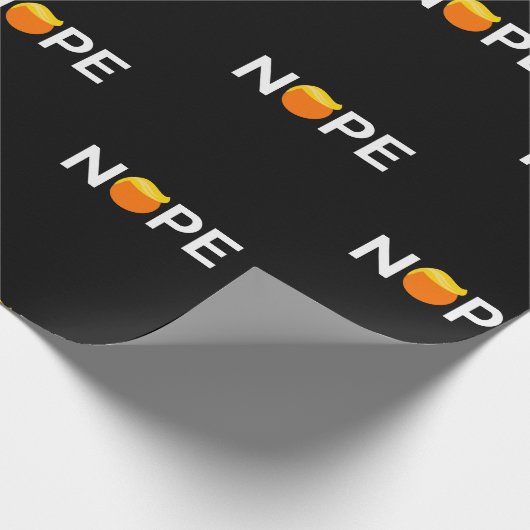 Anti-Trump - Nope Edition Cadeaupapier (Hoek)