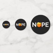 Anti-Trump - Nope Edition Confetti (Voorkanten)