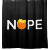 Anti-Trump - Nope Edition Douchegordijn (Voorkant)