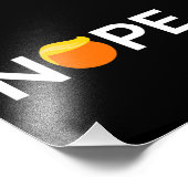 Anti-Trump - Nope Edition Foto Afdruk (Hoek)