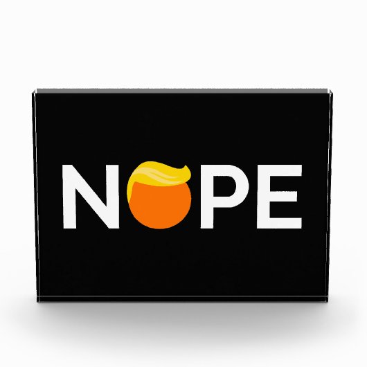 Anti-Trump - Nope Edition Fotoblokken (Voorkant)