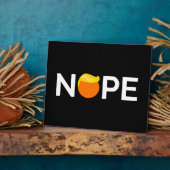 Anti-Trump - Nope Edition Fotoplaat (Zijkant)