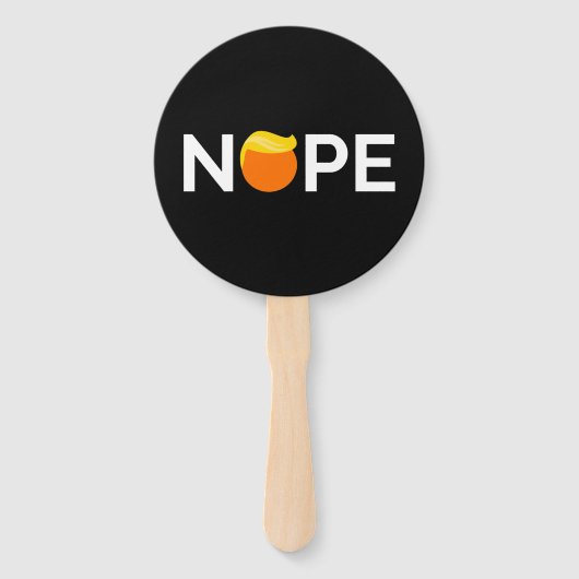 Anti-Trump - Nope Edition Handwaaier (Achterkant)