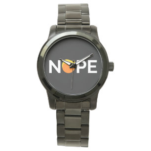 Anti-Trump - Nope Edition Horloge