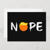 Anti-Trump - Nope Edition II Briefkaart (Voorkant / Achterkant)
