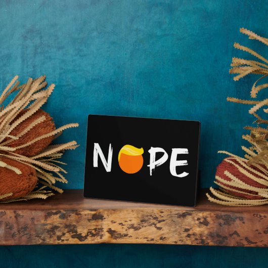 Anti-Trump - Nope Edition II Fotoplaat (Zijkant)