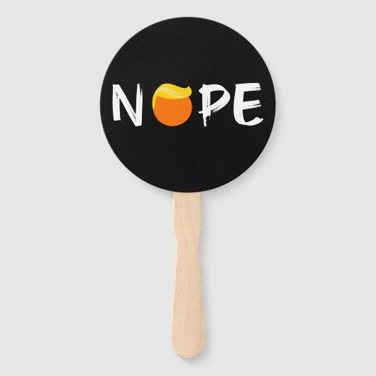 Anti-Trump - Nope Edition II Handwaaier (Achterkant)