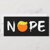 Anti-Trump - Nope Edition II Kaart (Voorkant)