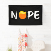 Anti-Trump - Nope Edition II Spandoek (Insitu)