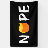 Anti-Trump - Nope Edition II Spandoek (Verticaal)