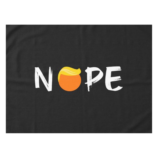 Anti-Trump - Nope Edition II Tafelkleed (Voorkant (Horizontaal))