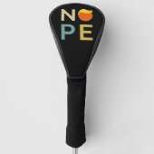 Anti-Trump - Nope Edition III Golfheadcover (Voorkant)