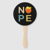 Anti-Trump - Nope Edition III Handwaaier (Achterkant)