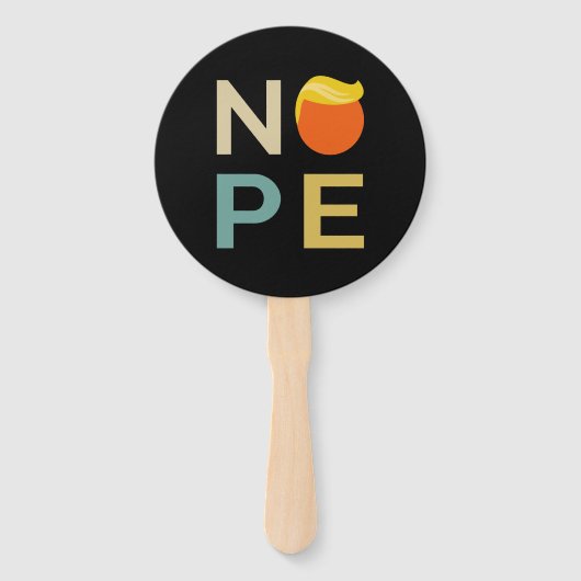 Anti-Trump - Nope Edition III Handwaaier (Voorkant)