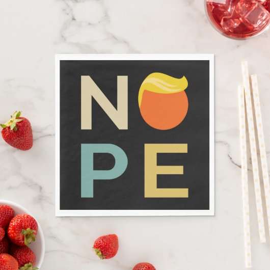 Anti-Trump - Nope Edition III Servet (Insitu)