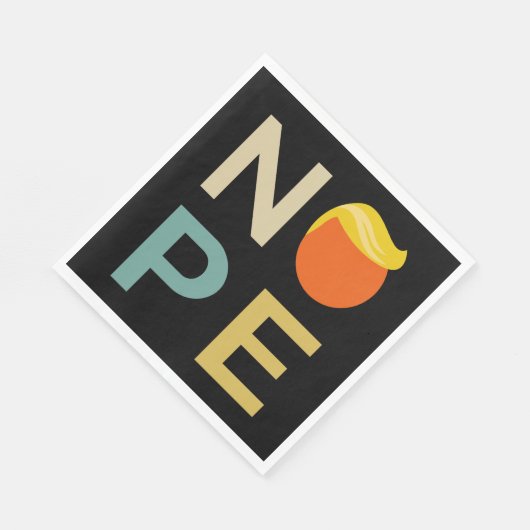 Anti-Trump - Nope Edition III Servet (Hoek)