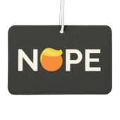 Anti-Trump - Nope Edition Luchtverfrisser (Achterkant)