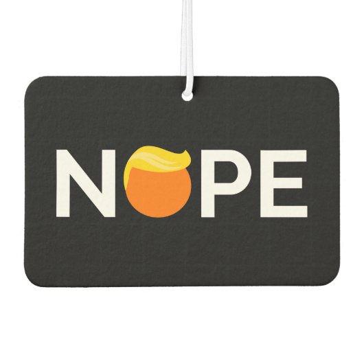 Anti-Trump - Nope Edition Luchtverfrisser (Voorkant)