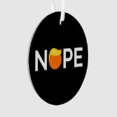 Anti-Trump - Nope Edition Ornament (voorkant)