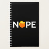 Anti-Trump - Nope Edition Planner (Voorkant)