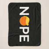 Anti-Trump - Nope Edition Sherpa Deken (Voorkant)
