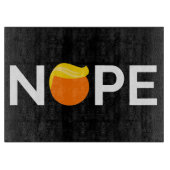 Anti-Trump - Nope Edition Snijplank (Voorkant)