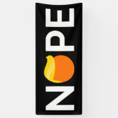 Anti-Trump - Nope Edition Spandoek (Verticaal)