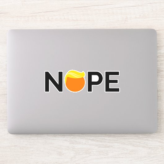 Anti-Trump - Nope Edition Sticker (Computer)