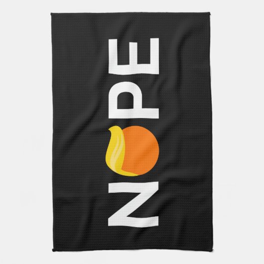 Anti-Trump - Nope Edition Theedoek (Verticaal)