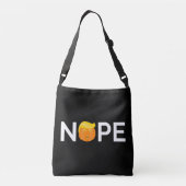 Anti-Trump - Nope Halloween Edition I Crossbody Tas (Achterkant)