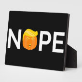 Anti-Trump - Nope Halloween Edition I Fotoplaat (Zijkant)