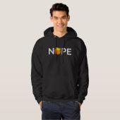 Anti-Trump - Nope Halloween Edition I Hoodie (Voorkant volledig)